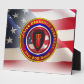 71st Explosive Ordnance Disposal Group フォトプラーク (側面)
