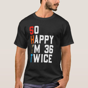 72おもしろい歳の日のギフト皮肉ヴィンテージ Tシャツ