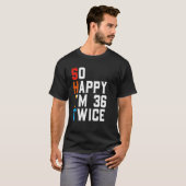 72おもしろい歳の日のギフト皮肉ヴィンテージ Tシャツ (正面フル)