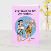 72おもしろい誕生日 カード (黄色い花)