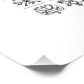 72ゲーティアシジルウォールウィッチクラフト魔術マジック ポスター (コーナー)