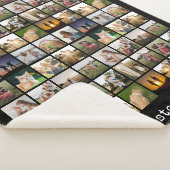 72写真パーソナライズされたコラージュ シェルパブランケット (3/4)