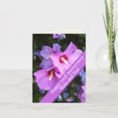 72周年を編集可能 カード (正面)