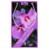 72周年を編集可能 スモールペーパーバッグ (裏面)