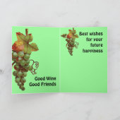 72周年 おめでとう（カスタマイズ可能） カード (内部)