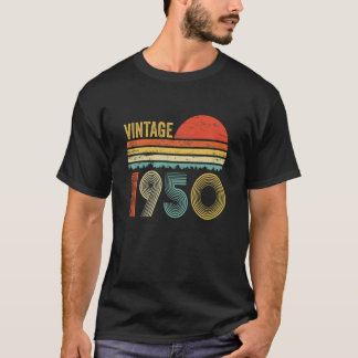 72歳の誕生日ギフトクラシックヴィンテージ生まれin tシャツ