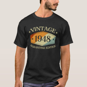 72歳72nd誕生日1948年検疫版 tシャツ