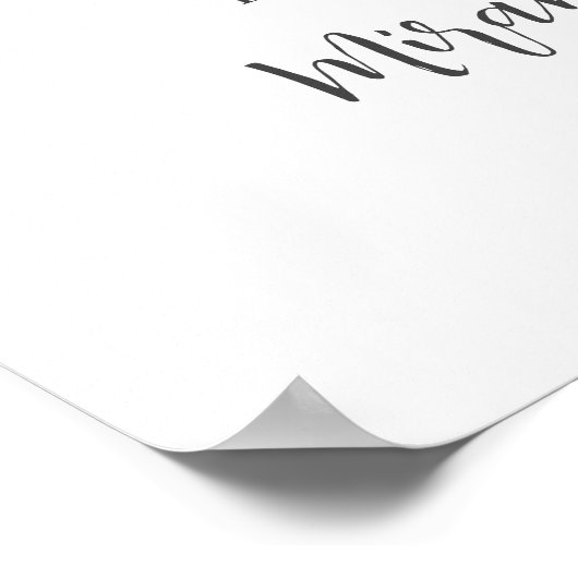 72番目の誕生日番号72カスタムフォトコラージュ ポスター (角)