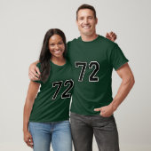 72番 バーシティ スポーツジャージ | 72歳の誕生日 Tシャツ (ユニセックス)