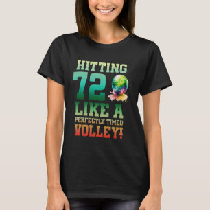 72誕生日テニス72歳テニス選手Bi Tシャツ