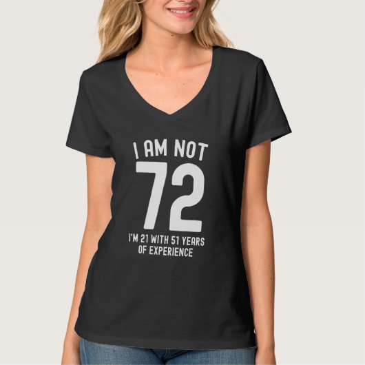 72誕生日メンズヴィンテージ72歳 Tシャツ (正面)