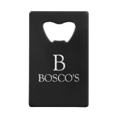 72販売の"BOSCO"の栓抜き クレジットカード栓抜き (裏面)