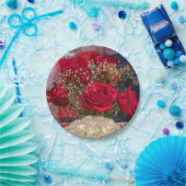 7215-軍隊結婚の ペーパープレート (パーティー)