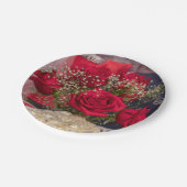 7215-軍隊結婚の ペーパープレート (アングル)