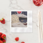 7263-軍隊結婚の 縁ありカクテルナプキン (インサイチュ)