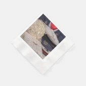 7263-軍隊結婚の 縁ありカクテルナプキン (角)