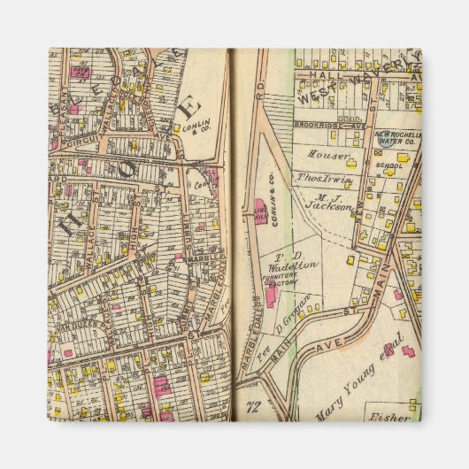 7273ツーカホ、東チェスター マグネット (正面)