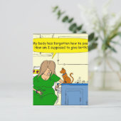 729与え誕生漫画 ポストカード (スタンド正面)