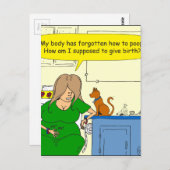 729与え誕生漫画 ポストカード (正面/裏面)