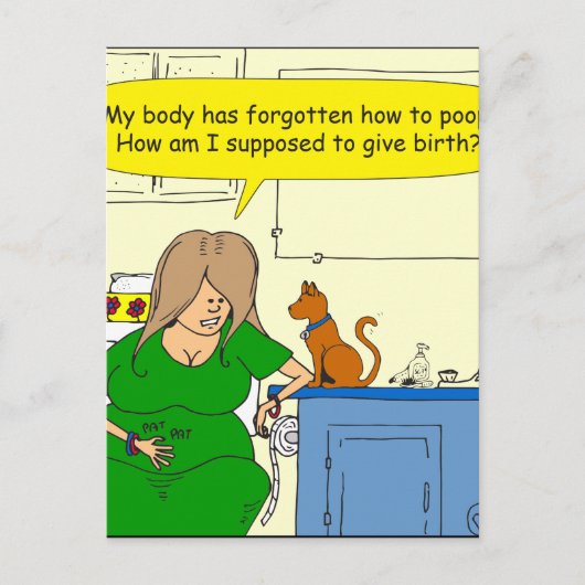 729与え誕生漫画 ポストカード (正面)