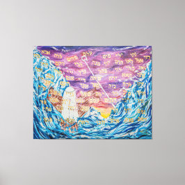 72 Names of G-D キャンバスプリント