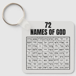 72 Names of God キーホルダー