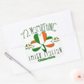 72marketingアイルランドのイタリアンなステッカー スクエアシール (封筒)