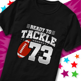 73サッカーパーティー73rd誕生日 tシャツ