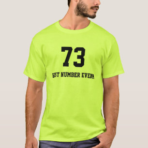 73ベスト数 Tシャツ
