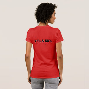 73年代および88年代のハムラジオ Tシャツ
