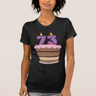 73歳のお誕生日ケーキ Tシャツ