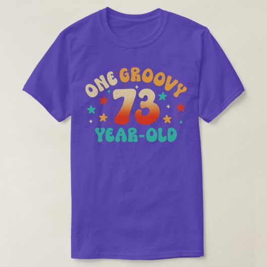 73歳の誕生日1 Tシャツ (デザイン正面)