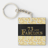 73歳の誕生日 キーホルダー (正面)