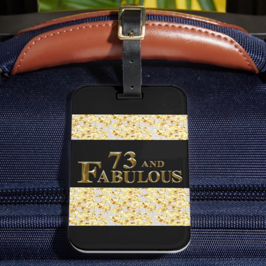73歳の誕生日 ラゲッジタグ (正面インサイチュ2)