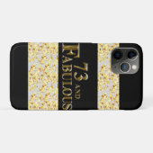73歳の誕生日 Case-Mate iPhoneケース (裏面(横))