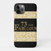 73歳の誕生日 Case-Mate iPhoneケース (裏)