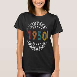 73歳レトロヴィンテージ1950 73誕生日1 Tシャツ