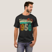 73番目の誕生日ヴィンテージ1950年73歳男女性 Tシャツ (正面フル)