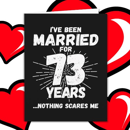 73結婚した年おもしろい73結婚周年 カード