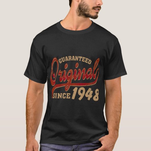 73誕生日ギフトアイディアTシャツ保証以降 Tシャツ (正面)