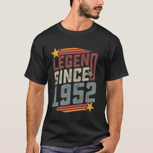 73誕生日ギフト女男性へ性73歳Vint Tシャツ (正面)