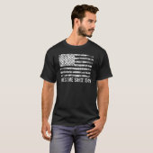 73誕生日ヴィンテージ米国旗194素晴らし年以来 Tシャツ (正面フル)