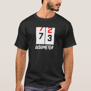 73誕生日72 73オールドメートル誕生日パーティー Tシャツ