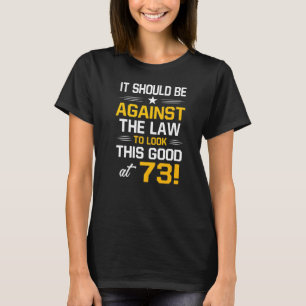 73誕生日73歳誕生日女性 Tシャツ