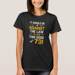 73誕生日73歳誕生日女性 Tシャツ