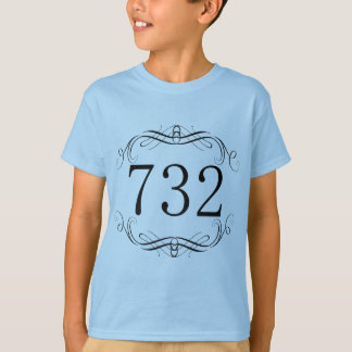 732市外局番 Tシャツ