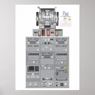 737NG Lower Aftポスター ポスター