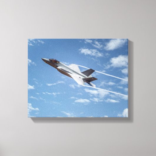 7398 – ファイタージェット キャンバスプリント (正面)