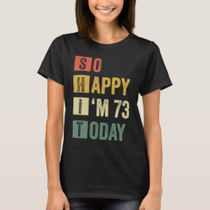 73 73rd皮肉誕生日 tシャツ
