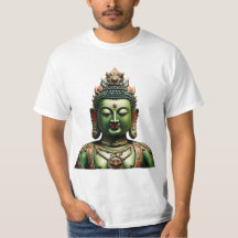 73 Green Tara – 仏像Tシャツ